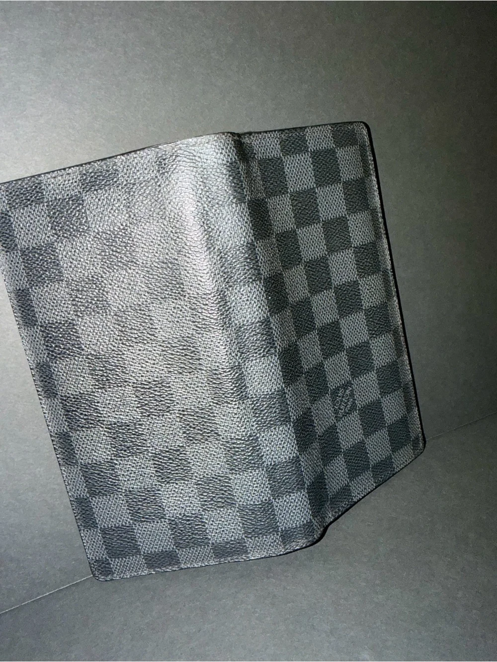 Louis Vuitton Damier Graphite Long Card & Key Holder - Black Authentic with COA